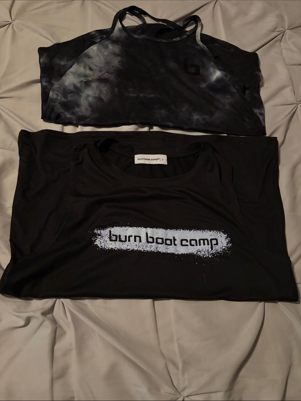 Black/Tie Dye Burn boot camp bundle S